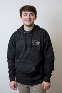 Image 1 of Logo Hoodie Black Camo