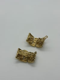 Image 2 of Vintage Givenchy Brick Earring