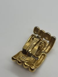 Image 3 of Vintage Givenchy Brick Earring