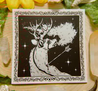 Image 3 of Transparent "The Final Cry" Deer Sticker