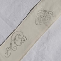 Image 4 of hand illustrated ribbon ~ flower 
