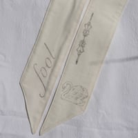 Image 1 of hand illustrated ribbon ~ fool