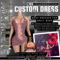 Image 2 of Custom Birthday Dress Special