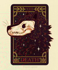 Image 3 of HOLO Death Tarot Sticker