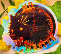 Image 1 of HOLO No Master Sticker