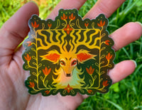 Image 2 of HOLO Blossom Buck Sticker