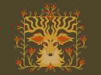 Image 3 of HOLO Blossom Buck Sticker