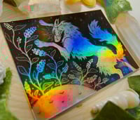 Image 2 of HOLO Doggy Dance Sticker