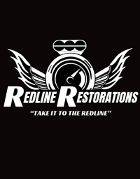 Image 2 of Redline Restorations "Take It To The Redline" T-Shirt (1-sided)