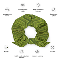 Image 4 of Palm Leaf Hair Scrunchie