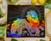 Image 1 of HOLO Oracle Creature Sticker