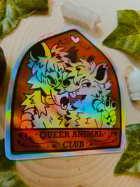 Image 2 of HOLO Queer Animal Club Sticker