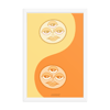 Yin Yang // Orange & Yellow // Print