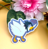 Duck Sasuke Sticker