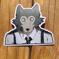 Image 1 of Legoshi (in the garden) Sticker