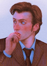 Image 2 of DOCTOR WHO TENTH & FOURTEENTH DOCTOR PRINTS