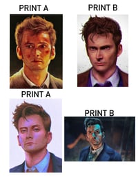 Image 5 of DOCTOR WHO TENTH & FOURTEENTH DOCTOR PRINTS