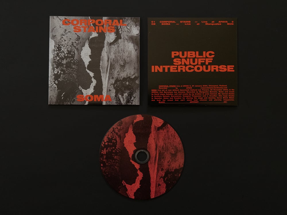 Corporal Stains / Soma – Public Snuff Intercourse CD