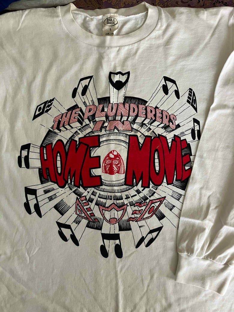 Image of tee-shirt PLUNDERERS :: Home Movie LONG SLEEVE (1991)