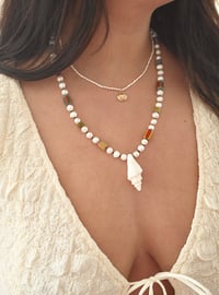 Image 1 of Ivory Wave Necklace 