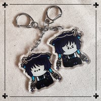 Image 2 of Genshin Angy Anemo Boys Keychains