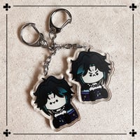 Image 4 of Genshin Angy Anemo Boys Keychains