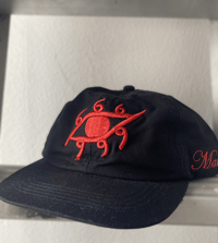 Image 1 of Bloody Red 6 Panel Cap