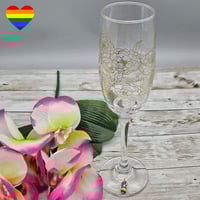 Image 2 of Sun and Moon Rainbow Wine Glass Charm