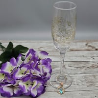 Image 2 of Cat Circle Wine Glass Charm 