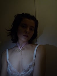 Image 6 of Ghost Horse Ribbon Choker