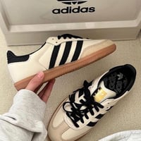 Image 2 of Black Coach w Beige Adidas 