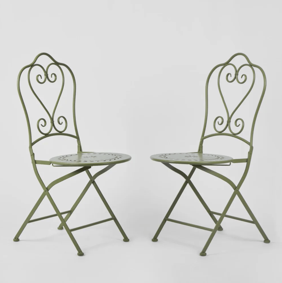 Image of PAIR Jardin Folding Outdoor Chairs 