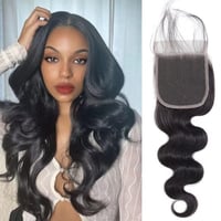 Image 1 of Raw Hair Guru Virgin Hair HD lace or Transparent Lace closures 5x5