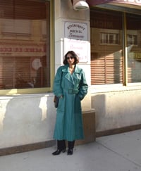 Image 1 of 1980s Christian Dior leather coat