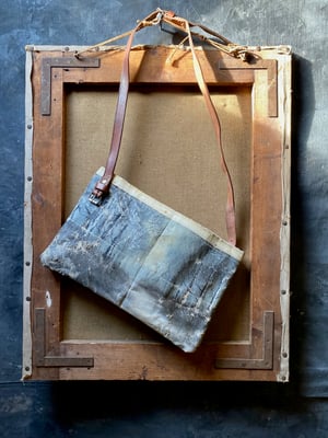 Image of one of a kind painting bag - path