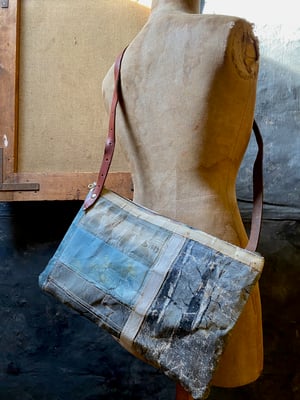 Image of one of a kind painting bag - path