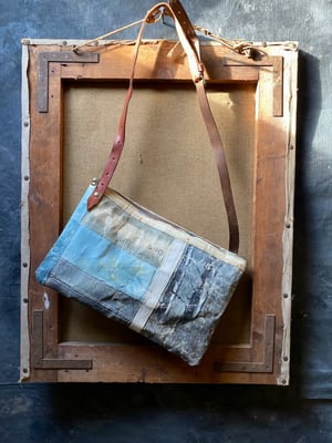 Image of one of a kind painting bag - path