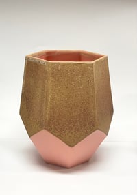 Image 2 of Adularia brun-orange vase stor
