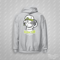 Image 3 of DREAM SAUCE - BACK - SPORT GREY - HOODIE