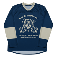 Image 1 of 'BAD ATTITUDE CO' ICE HOCKEY JERSEY