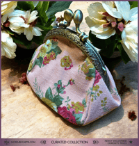 Image 1 of Retro Small Purse Flower Bag┃Vintage Elegance┃Curated Collection Piece