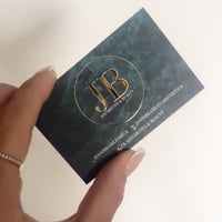 Image 2 of Raised Foil Business Card Print