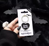 Image 1 of Goth Mum Keyring 