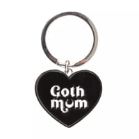 Image 3 of Goth Mum Keyring 