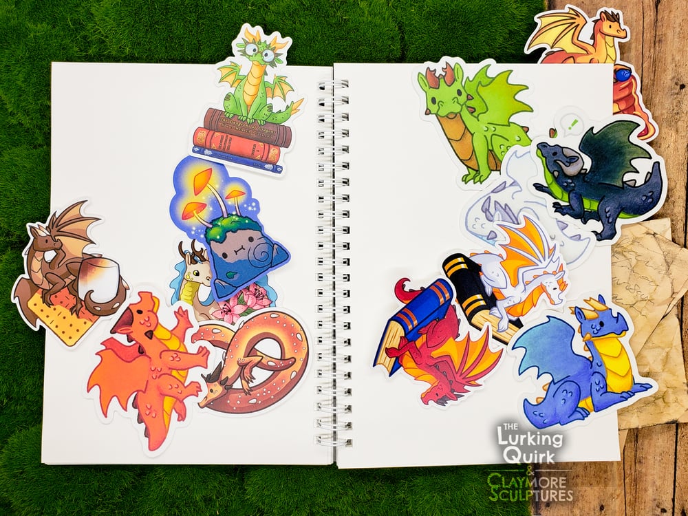 Reusable Sticker Book - An Adventurer's Field Guide to Stickers
