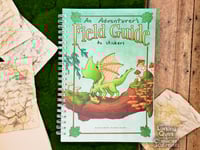 Image 1 of Reusable Sticker Book - An Adventurer's Field Guide to Stickers
