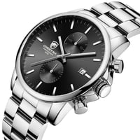 Image 2 of Silver Black Watch