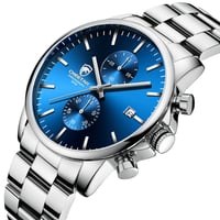 Image 3 of Silver Blue Watch