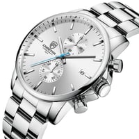 Image 2 of White Silver Watch