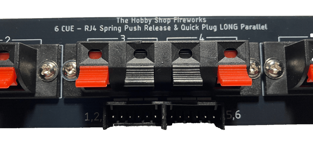 6 Cue RJ45 Spring Push Release & Quick Plug Combo